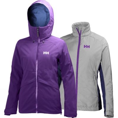 Chaquetas Helly Hansen Approach CIS Mujer Moradas - Chile MLY180394